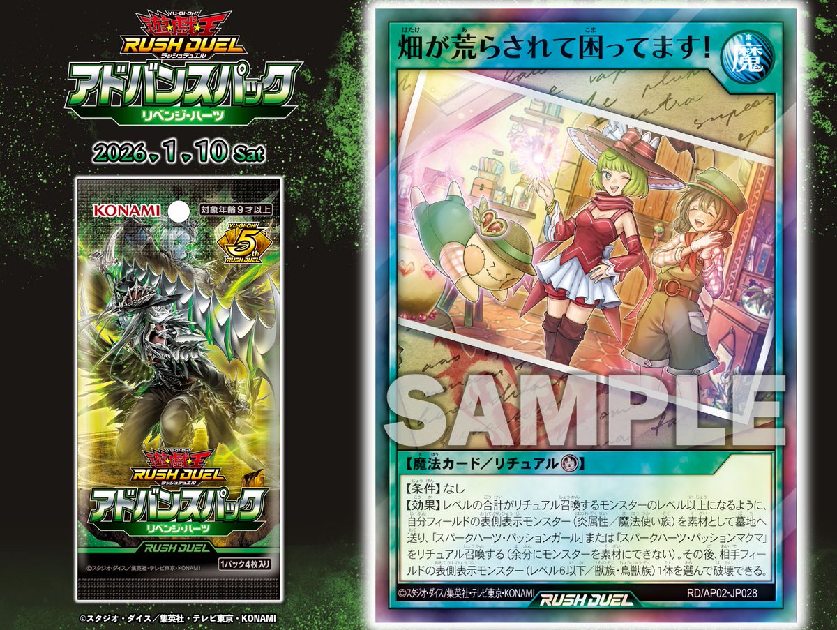 遊戯王　リベンジハーツ　アドバンスパック　シュリンク付き Amazon.co.jp: 遊戯王ラッシュデュエル アドバンスパック リベンジ