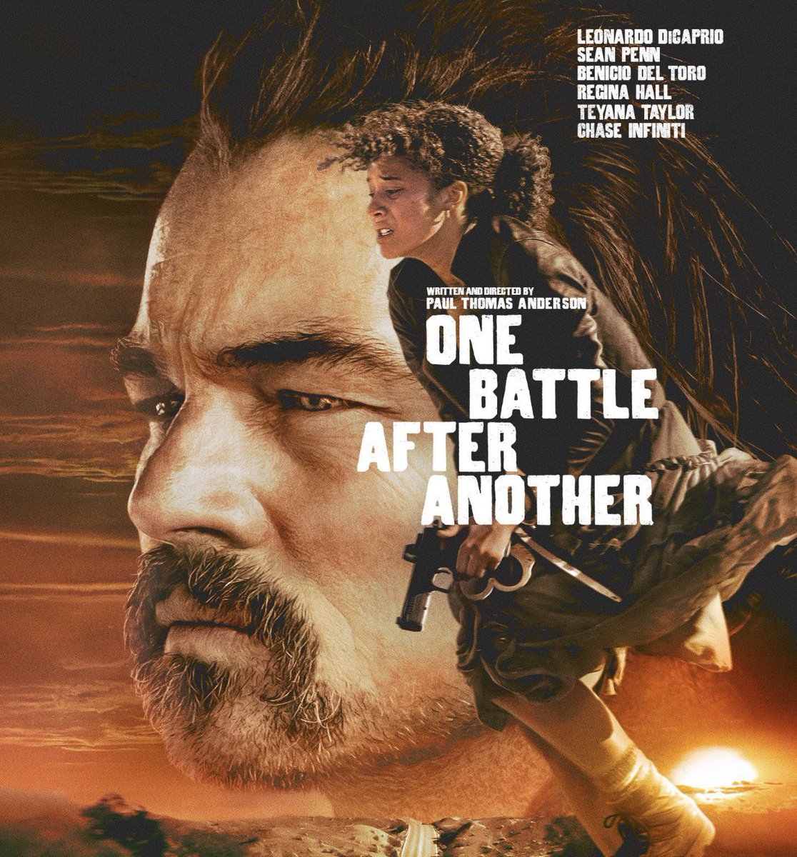 Leonardo Di Caprio’ nun çok övülen ,Savaş üstüne savaş filmini izledim. Çok aşırı beğenmedim ama Sean Penn’in 3. Oscar’ı  şimdiden hayırlı olsun..Benicio Tel Toro da süper oynamış(kendisinin zaten hastasıyım) ve aynı filmden oscara rakip olacaklar.