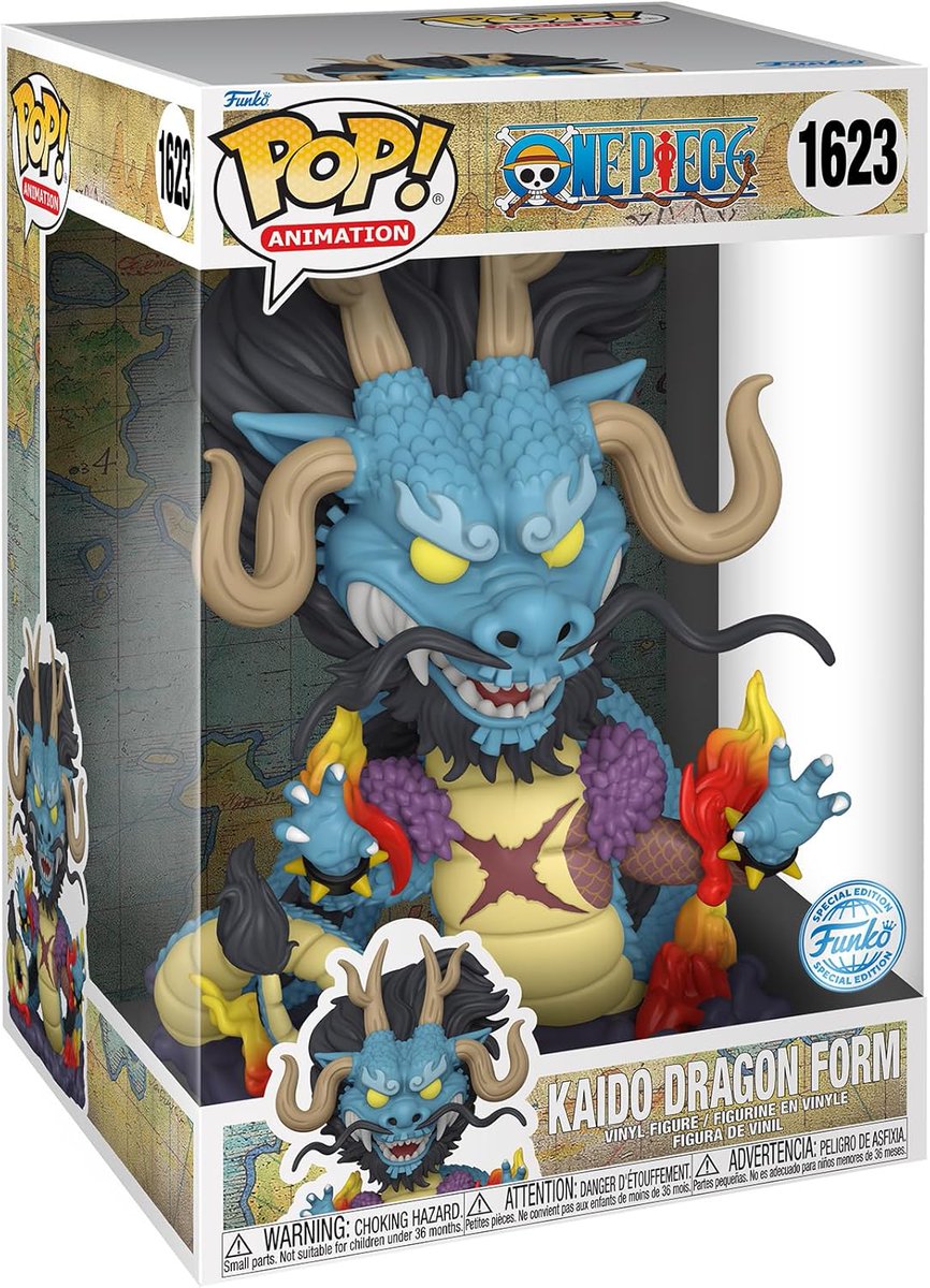 TeamPopFr's tweet photo. Un nouveau stock de l'époustouflante Funko Pop de Kaido dans sa Forme Dragon (25,4 cm) vient de débarquer sur Amazon France.
👉 Gardez l'œil ouvert sur Amazon France : https://t.co/CfsQQprgGt
#FunkoPop #OnePiece #Kaido #KaidoDragon #AmazonFrance #PopCulture #EmpereurDesMers https://t.co/zEa8gZc3eJ