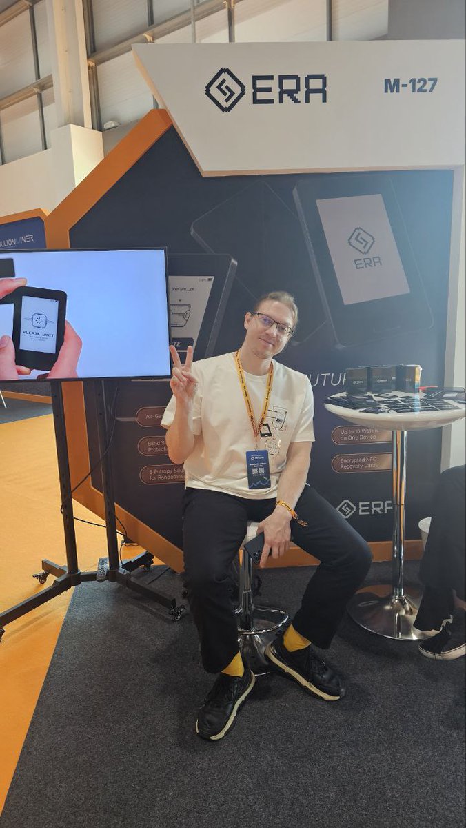 🌍 Bitcoin MENA 2025 - what a ride.

These were truly great days.
Inspiring talks, strong energy, and countless meaningful conversations about Bitcoin, self-custody, and security.

We were happy to meet so many of you in person - thank you for stopping by, asking questions, and