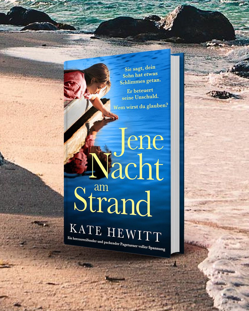 Als Mutter will man sich nie das Schlimmste ausmalen. Was wäre wenn …

Der packende Pageturner voller Spannung JENE NACHT AM STRAND von <a href="/author_kate/">KateHewittAuthor</a> ist jetzt erhältlich!
👉 geni.us/B0FQ62VZPQsoci…
Übersetzt von Christina Sophie Bösel