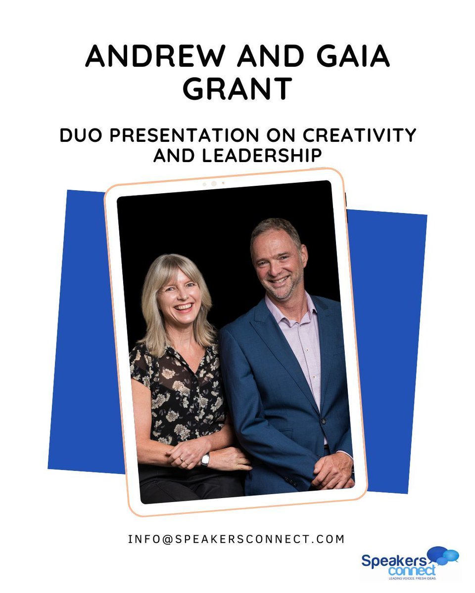 In a world driven by rapid change and innovation, how can organizations effectively harness creativity and leadership to thrive? Discover how Andrew and Gaia Grant transform these concepts into actionable strategies. Explore more here: speakersconnect.com/andrew-and-gai…