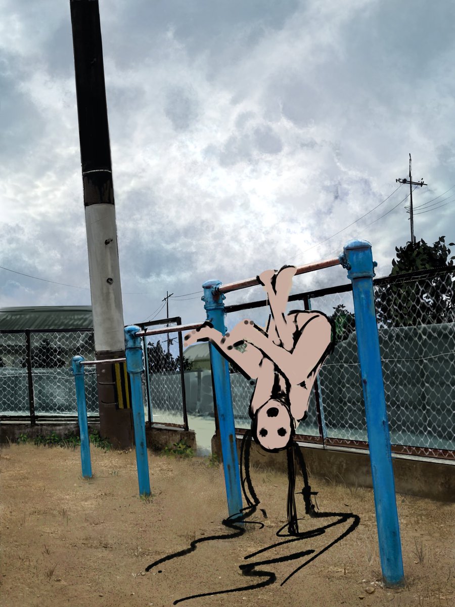 くまたろうページ 完成系の絵柄は想像できるとはいえ、この状態だとビクッってする