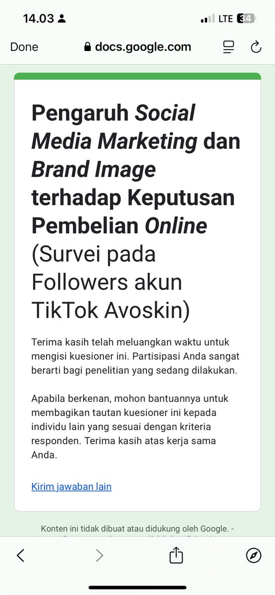 pejuang BP | BARTER KUESIONER tweet media