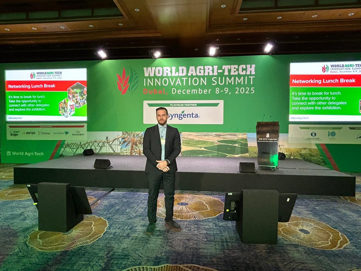 aasystemseu's tweet image. Our CTO, Mr. Harris Vassiliadis attended the World Agri-Tech Innovation Summit which was held in Dubai.

Smart Irrigation Greener Future

#AAS #WeKnowDrip #Innovation #DripIrrigation #Emitters #Drippers #Irrigation #Agriculture #Farming #AGTech #SmartIrrigation #GreenerFuture