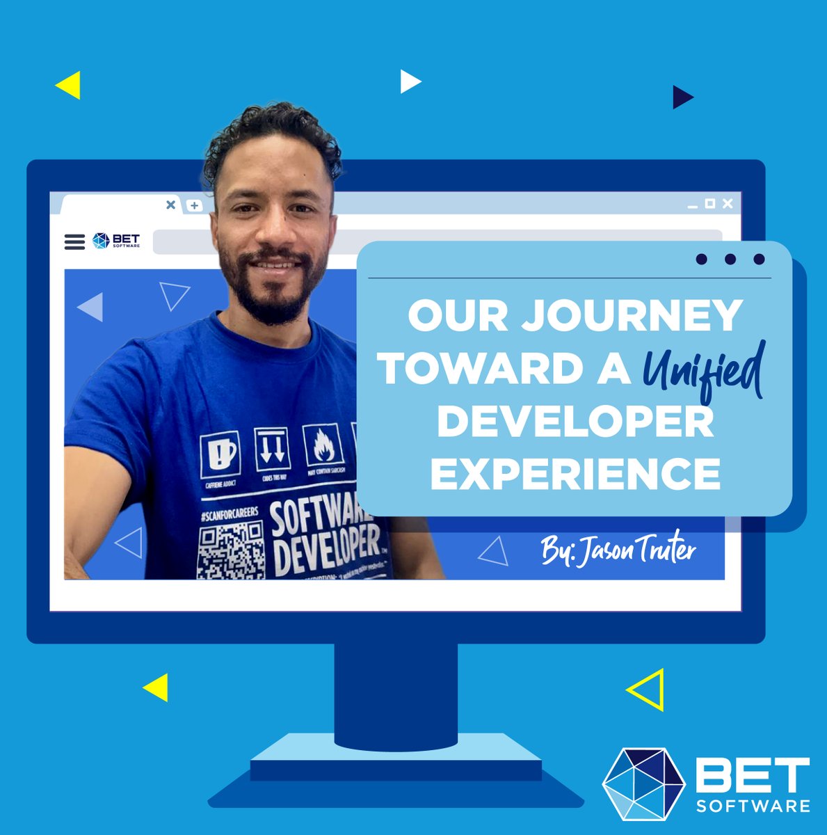 We’re streamlining the developer experience at BET Software, reducing friction, automating foundations and aligning teams. A unified, self-service future is coming.

Read the journey so far - bit.ly/4iTxi0O 
 
#BETSoftware #DevOps #PlatformEngineering