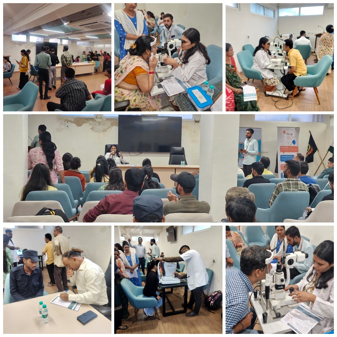 IncomeTaxGuj's tweet image. A free eye check-up camp was organized by the O/o PrCCIT Gujarat on 11.12.2025 at Chanakya Sabha Gruh, Aaykar Bhavan, Ashram Road, Ahmedabad, conducted by a team from the CGHS-empanelled Tej Eye Hospital, Ahmedabad. The camp aimed to raise awareness and provide checks for vision,…
