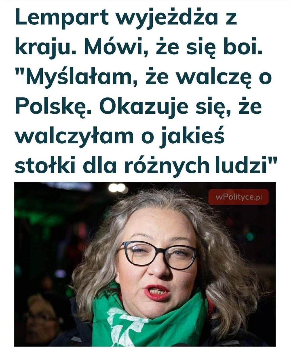 Wyjechała już? Jeżeli nie, to chętnie dołożę się do biletu w jedną stronę.