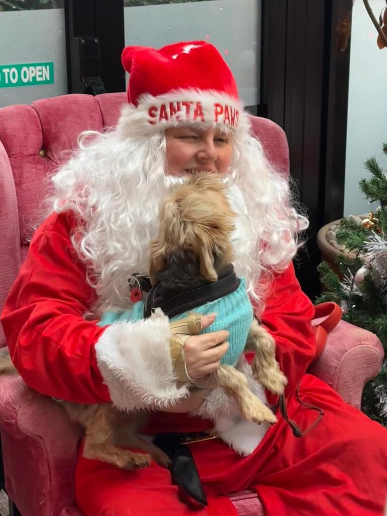 AndrewNoble16's tweet photo. #Heartfelt #ThankYou #AuntyJoJo & #UncleRuss taking us to see #SantaPaws truly wonderfully #pawsome! πΎπ #charity event! #allthefeels #Poppy πΎ on the #nice list (& the #cheeky list ππΎ) #magical #believe #rescuedog look @Mike_Zeller1 and a https://t.co/cfNJcMB79Q goody bag β¨ https://t.co/dOw5Y5DYKh