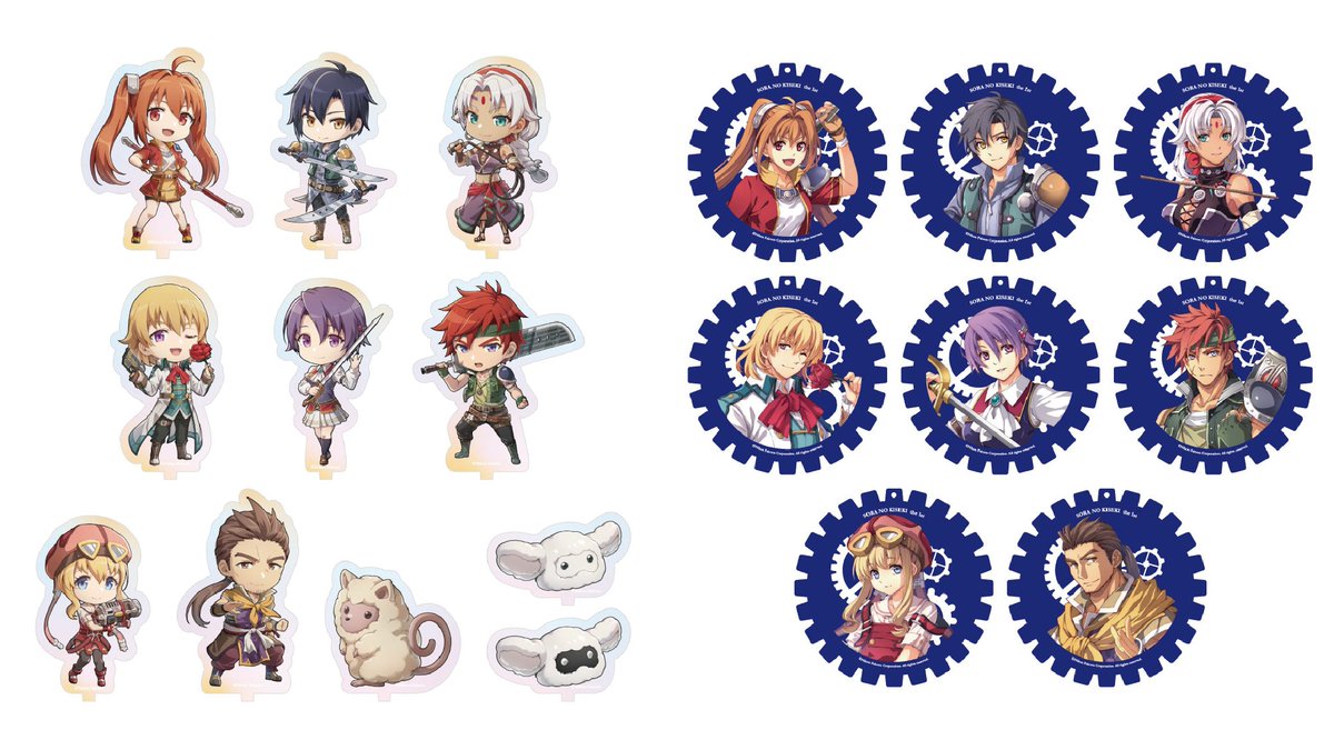 ofcmag's tweet photo. 【新商品のお知らせ】

「英雄伝説 界の軌跡」から2商品
「空の軌跡 the 1st」から5商品の
計7商品が発売されました！

▼ご購入はこちらから
https://t.co/GcK7Azun3v
#界の軌跡 #空の軌跡 #sora1st https://t.co/LtB9HO3BMP