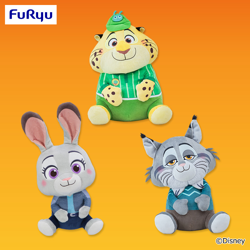 ズートピア　クロウハウザー　　　　　　　　　おしごとぬいぐるみ２点 ズートピア クロウハウザー おしごとぬいぐるみ2点 ズートピア クロウ