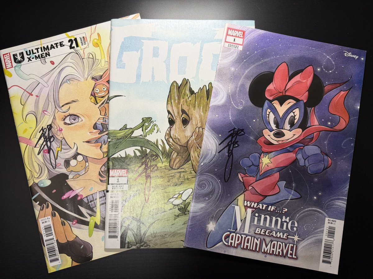 昨日のサイン会にて桃桃子さん（@peachmomoko60 ）からリーフにサイン