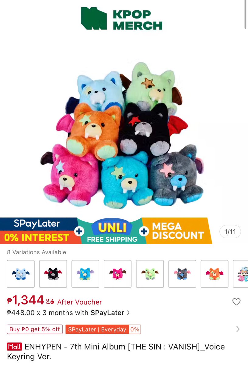 wts enhypen ph ENHYPEN - 7th Mini Album [THE SIN : VANISH] Voice