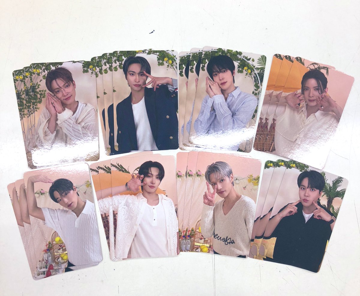 ⏳ #ATEEZ #에이티즈 ⏳ ATEEZ MIGHTEEZ POPUP購入特典トレカが入荷