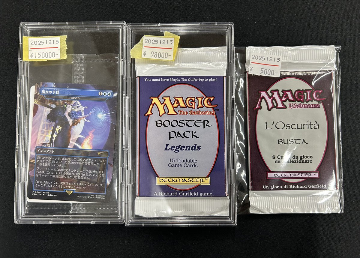 ✨東京MTG最新入荷✨ 《魔女の予見》版《否定の力》、《レジェンド