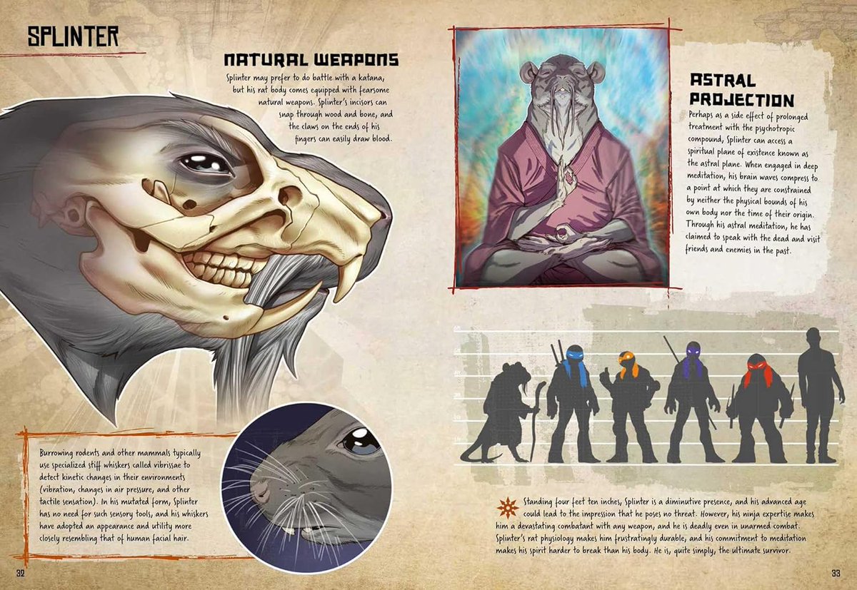 zimmerltw's tweet photo. via Amazon
Teenage Mutant Ninja Turtles: Anatomy of a Mutant sample images
(1/2) https://t.co/sYAMQMKTr0