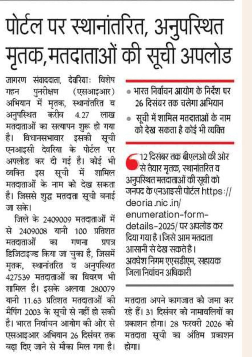 DEO DEORIA tweet media