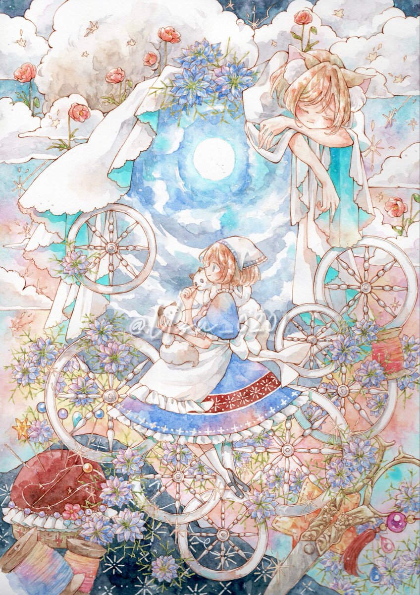 #伸びた伸びないは置いといて2025年自身が思う力作
やはりこの作品ですかね……!!
隙間時間に少しづつ制作を進めて気づいたら完成してました…!!
テトテトさんの月猫展最終章に出品した思い入れある作品です( ˇωˇ )
もっと見ていただけたら嬉しいの気持でこのタグ使わせて頂きます🙏