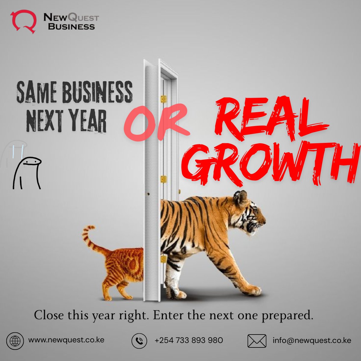 NewQuest_Co's tweet photo. As the year ends, preparation determines growth.

Strong accounting, tax compliance &amp; audit readiness help businesses enter the new year confidently.

That’s what NewQuest Business delivers. Talk to us 👇🏾

#YearEndPlanning #TaxCompliance #AuditReady #Accounting #NewYear2026 https://t.co/fQr1F1dqrY