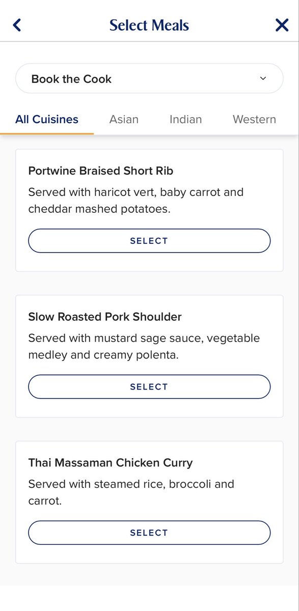 iwanderlust_eth's tweet photo. @SingaporeAir Long haul, nonstop flight from SIN to SFO in business class. Out of 10+ choices, NOT A SINGLE  “culinary” experience that is vegetarian friendly. Stuck yet again with the Preordered “special” meal which is special in its blandness, poor presentation, repetitive meal. DO BETTER SQ https://t.co/Ln3GaRN0SG