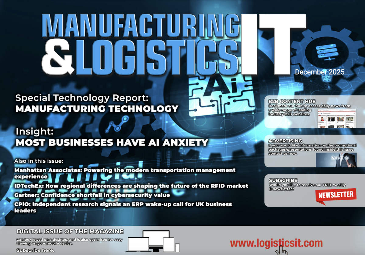 Out Now ! - The December 2025 Issue of Manufacturing &amp; Logistics IT magazine mvnt.us/m2446655 
Includes a Special Technology report on Manufacturing Technology. #Digitalisation #IIoT #DigitalFactory #SmartFactory #MachineLearning #DigitalTwin #AI #Robotics #Automation