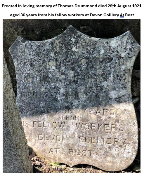 BrianWITGuy's tweet image. A new one for me in my research of my #EOHO
@CWGC casualties in the cemeteries I volunteer at. Private Thomas Drummond 277448 10th Bn Argyll and Sutherland Highlanders died on the lavatory Devonbank Colliery 29 Aug 1921 @ArgyllsMuseum #WW1