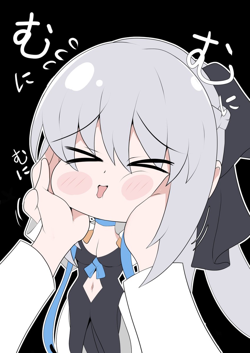 #今年一番伸びた絵ではないが個人的に気に入っている絵を貼る 
ほっぺむにむにのモルガン陛下