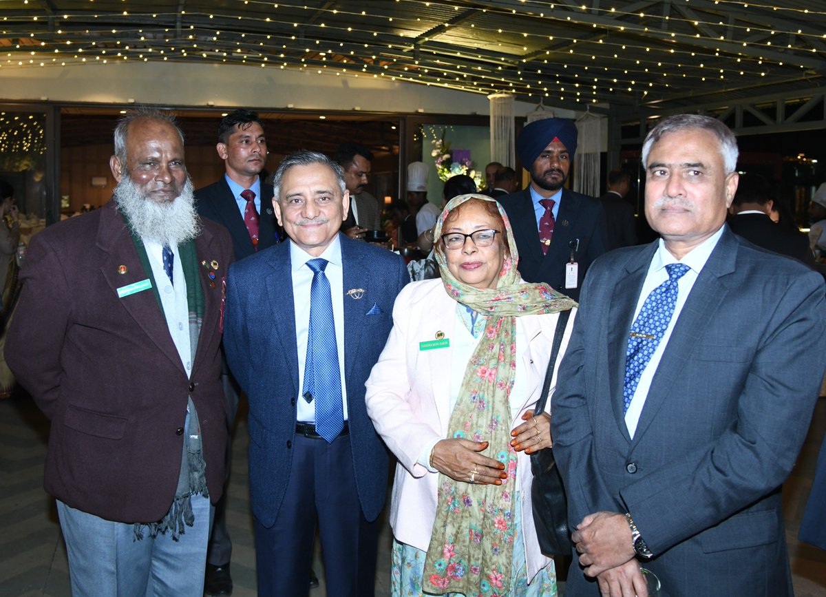 easterncomd's tweet image. In a warm and poignant reunion marked by shared reminiscence, Indian war veterans and the Bangladesh delegation came together to recall the valour, sacrifice and camaraderie of the 1971 Liberation War. The Bangladesh delegation, led by Brig Gen Lutfor Rahman, was warmly welcomed…