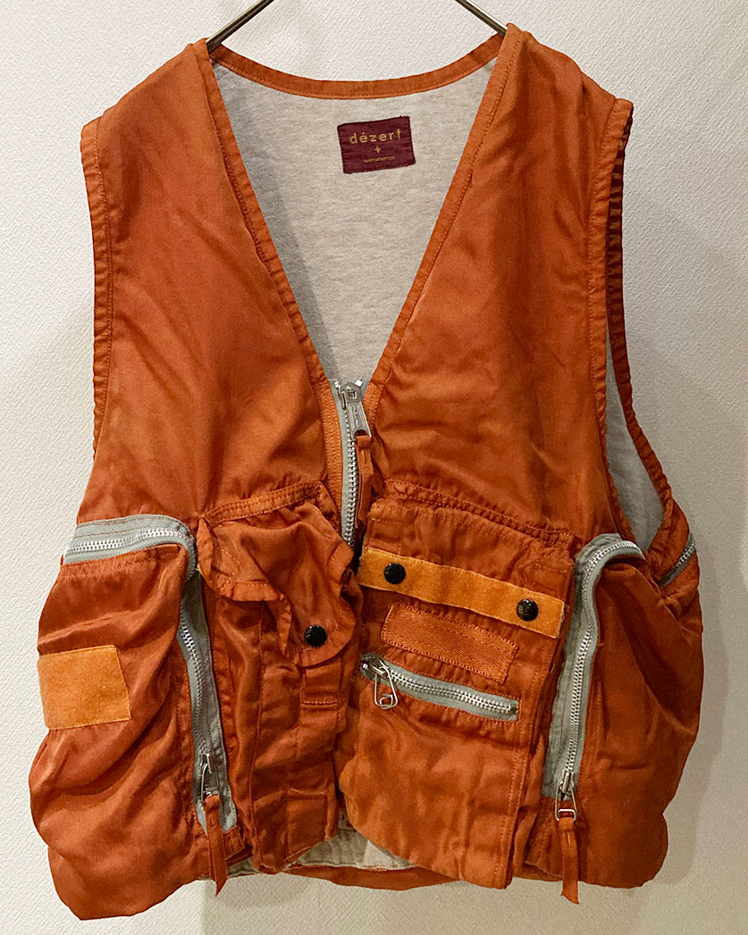 新入荷情報】「dezert」ナイロンベスト 80年代中頃まで