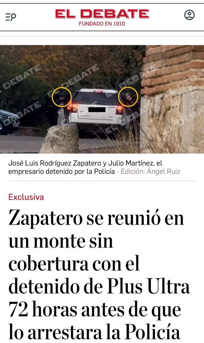 rosadiezglez's tweet image. Es evidente q el futuro de Zapatero es penal. No solo ha defendido al dictador q pisotea los derechos humanos en Venezuela sino que ha cobrado por ello. No hay corrupción mayor que legitimar a ETA. A partir de ahí… todo es venial. eldebate.com/espana/2025121…