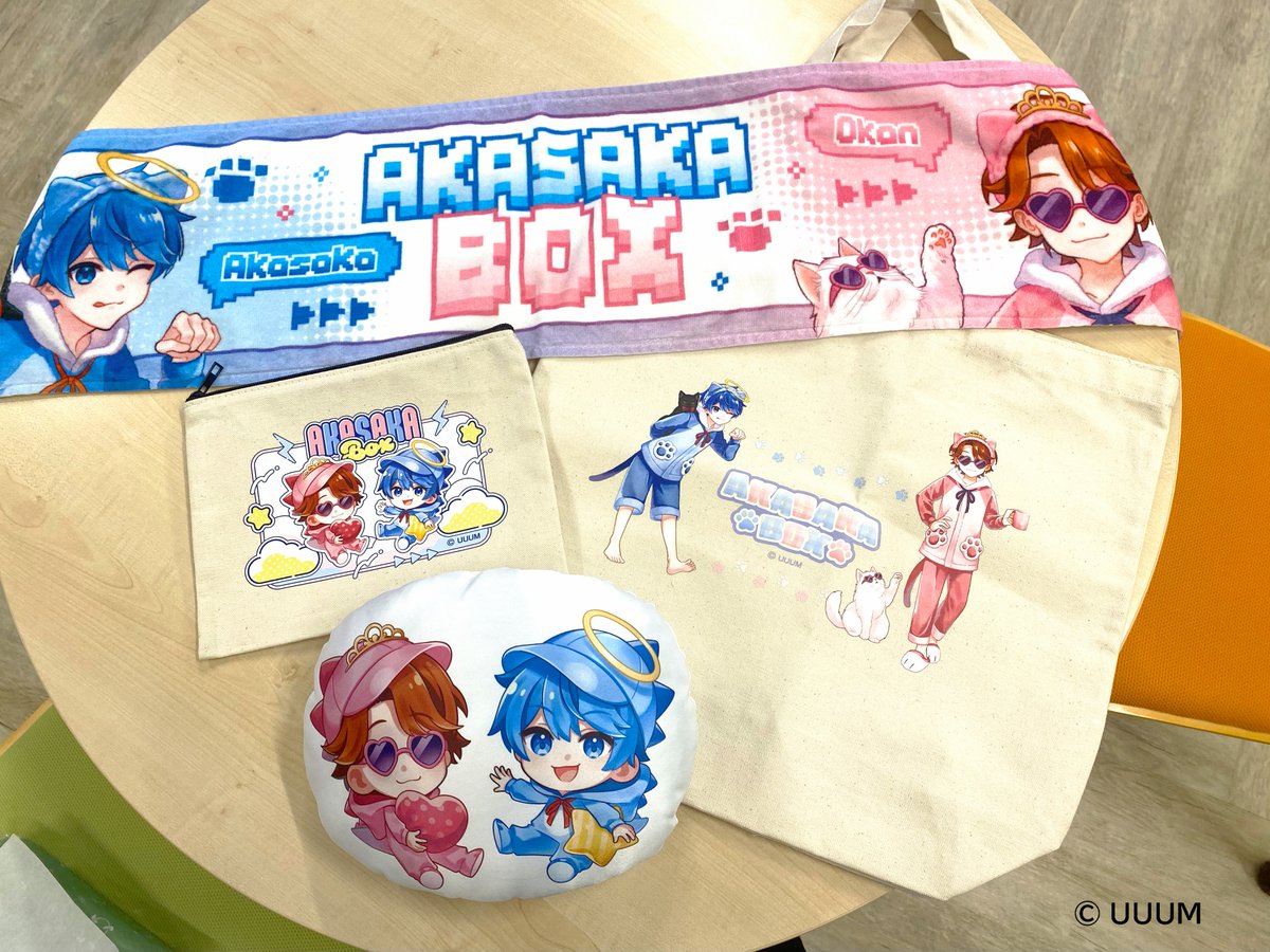 事後通販🛒受付中】 📦「あかさかの箱」商品情報📦 ✓マフラータオル