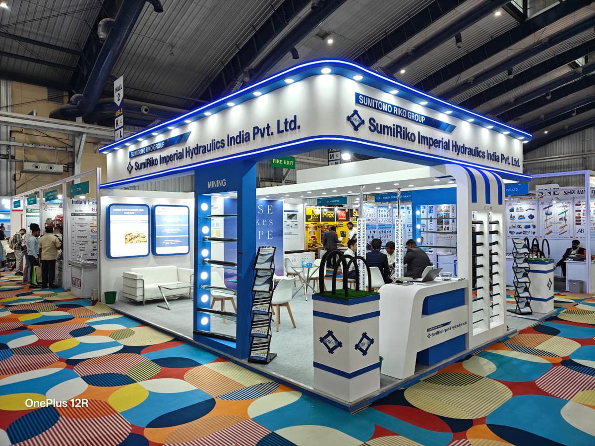 TeamWHTNXT's tweet photo. A proud milestone for Team WHTNXT Trade Fair Solutions — successful design and execution of 11 custom-built exhibition booths at EXCON 2025, South Asia’s largest construction equipment &amp; technology exhibition, hosted at BIEC, Bengaluru.
#teamwhtnxt #whtnxt #exhibitionstalldesign https://t.co/DaG7KESvGF