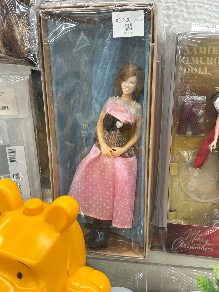 リサイクルショップに珍しくドールが売ってた。 懐かしの安室奈美恵と