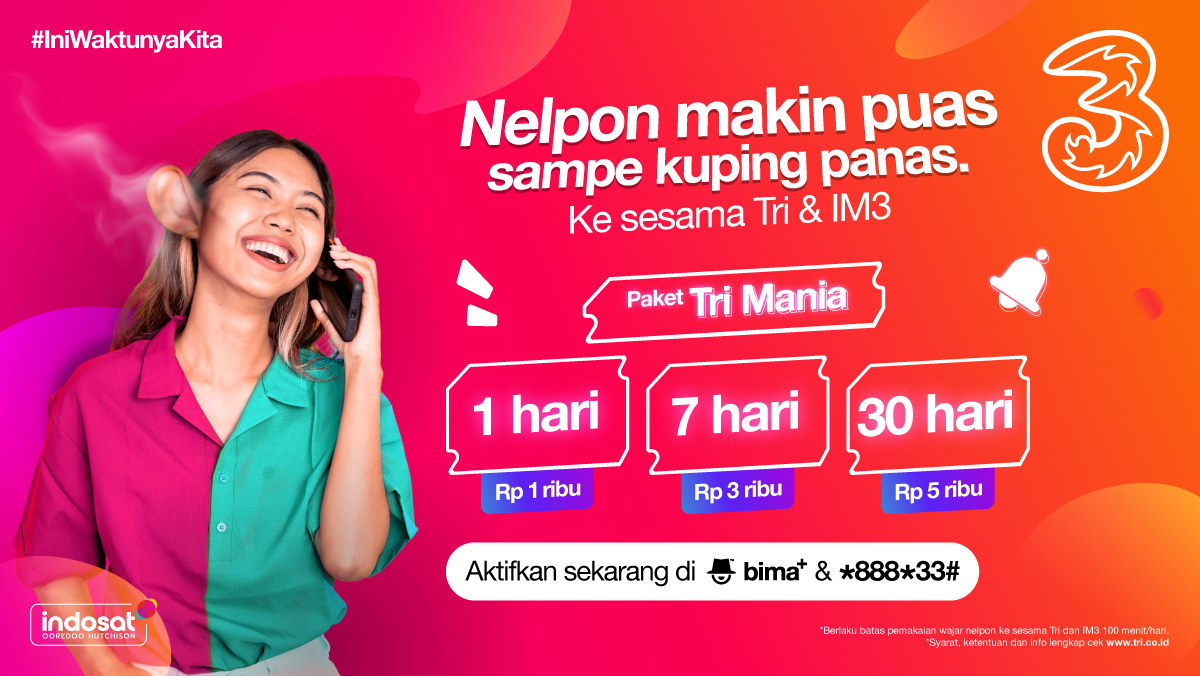 3 Indonesia tweet media