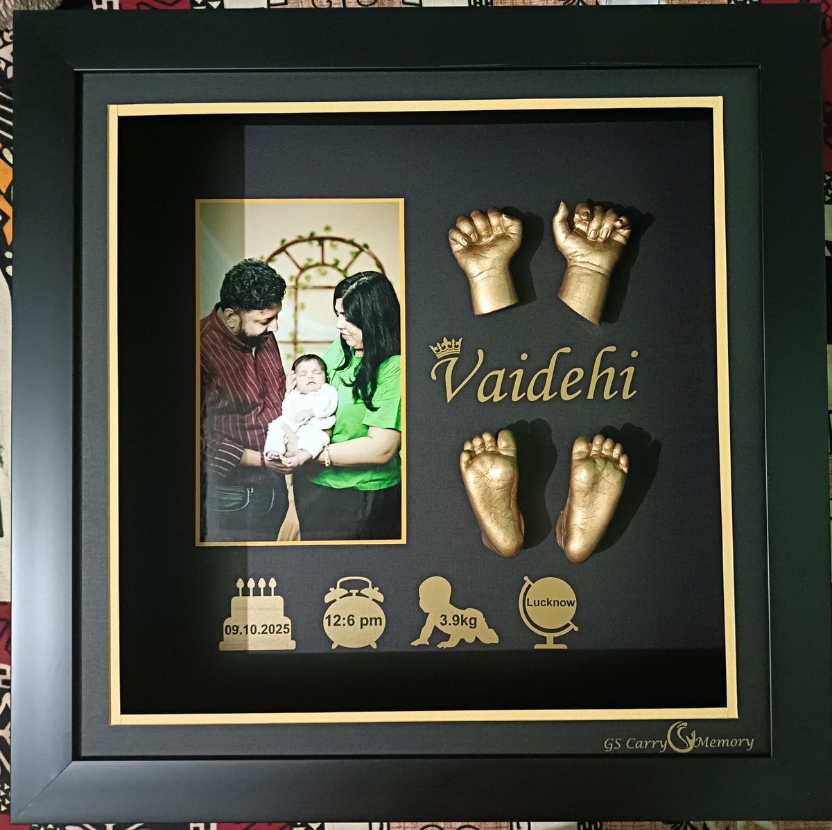 gscarrymemory's tweet image. Baby hand foot casting frame
3d impression Noida sector 22
#3dcasting #casting #babyhandfeetcasting #gs_carry_memory #memories #gifting #giftideas #luxury #3dimpression #handcasting