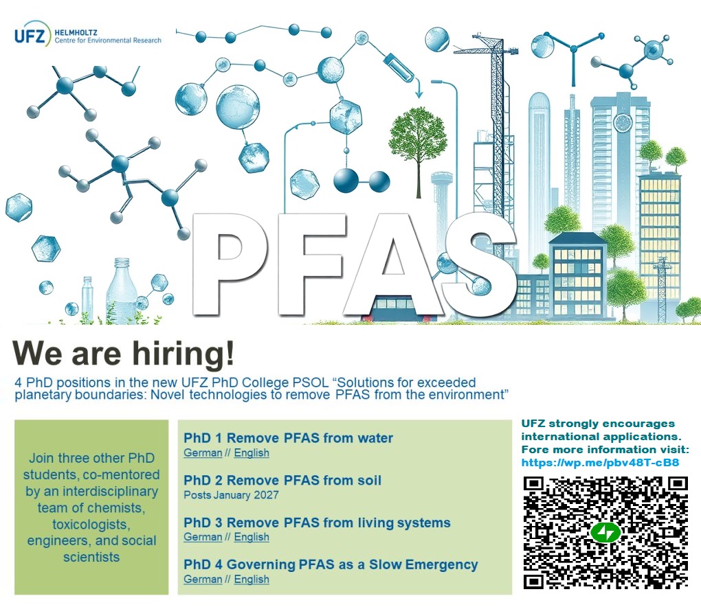 4 PhD Fully Funded Positions in Environmental Research at UFZ, Germany, See details at: agristok.net/2025/12/15/4-p… via <a href="/agristok/">Agristok</a>
