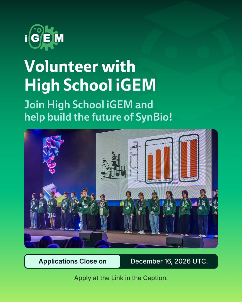 iGEM Community tweet media