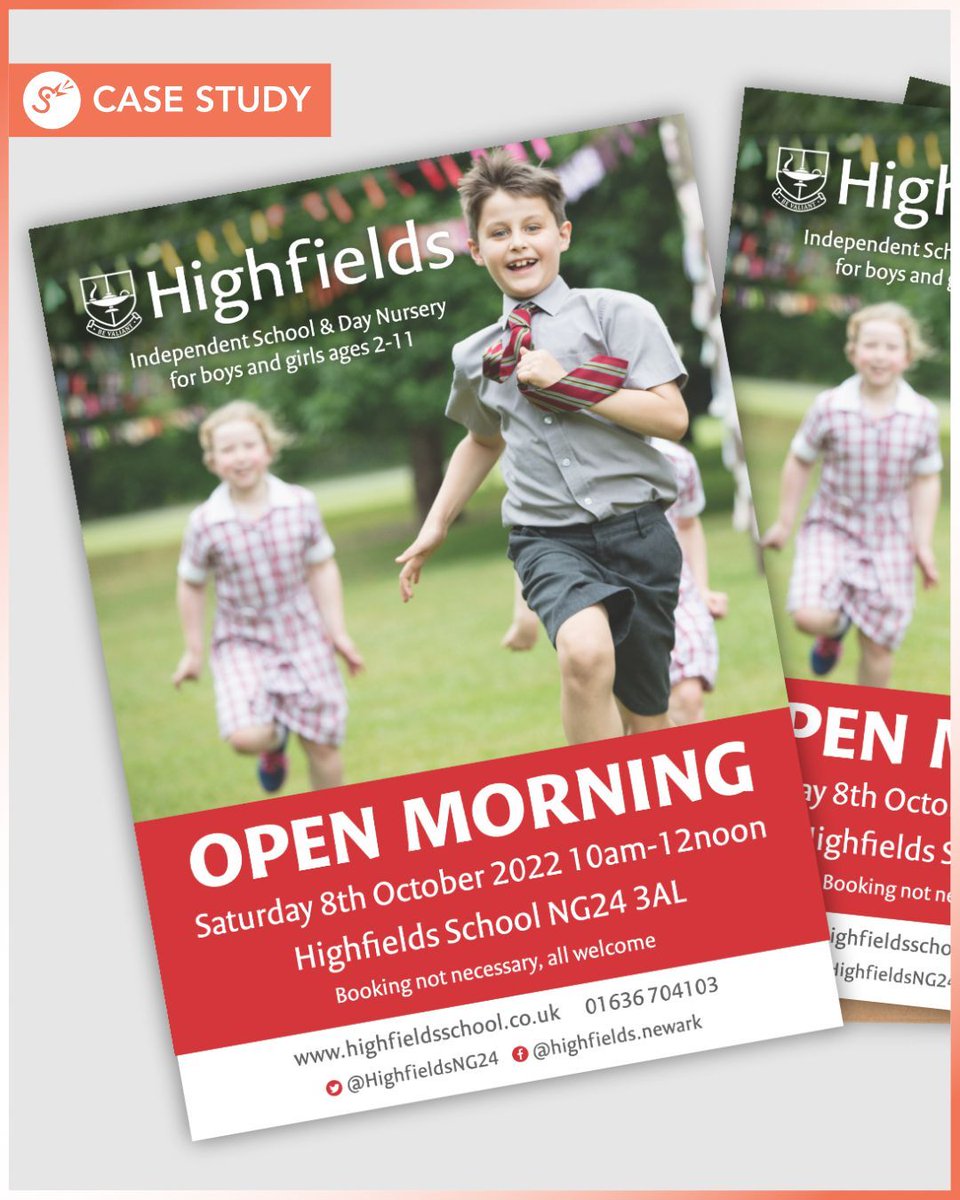 SquarkDesign's tweet photo. 🎓Highfields School worked with us as their #VisualBrandingPartner - supporting multiple projects with fast turnaround, clear communication and consistent quality.
When deadlines are tight, having a trusted #BrandingPartner makes all the difference. 
#EducationBranding https://t.co/V3aQa1F2w2