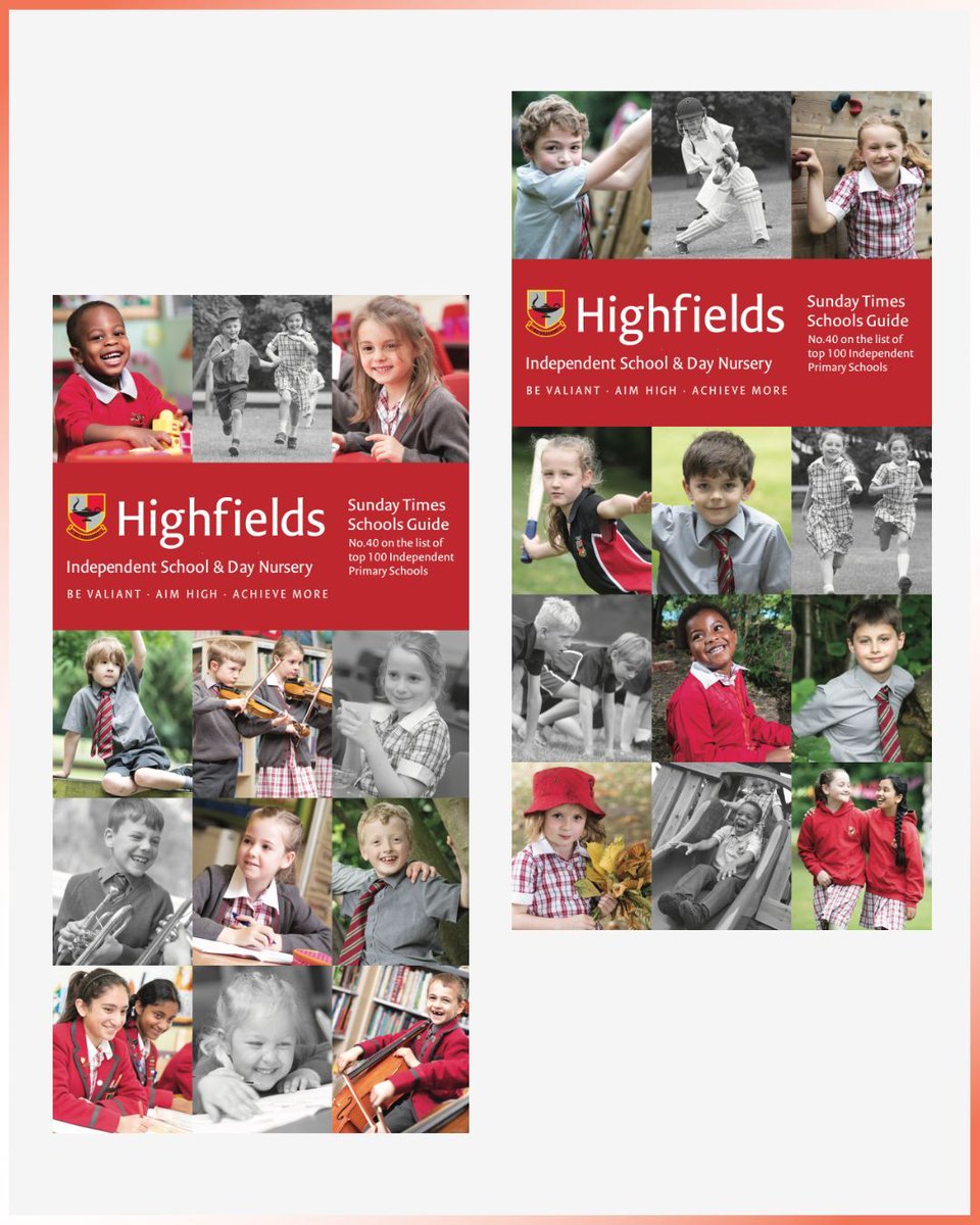 SquarkDesign's tweet photo. 🎓Highfields School worked with us as their #VisualBrandingPartner - supporting multiple projects with fast turnaround, clear communication and consistent quality.
When deadlines are tight, having a trusted #BrandingPartner makes all the difference. 
#EducationBranding https://t.co/V3aQa1F2w2