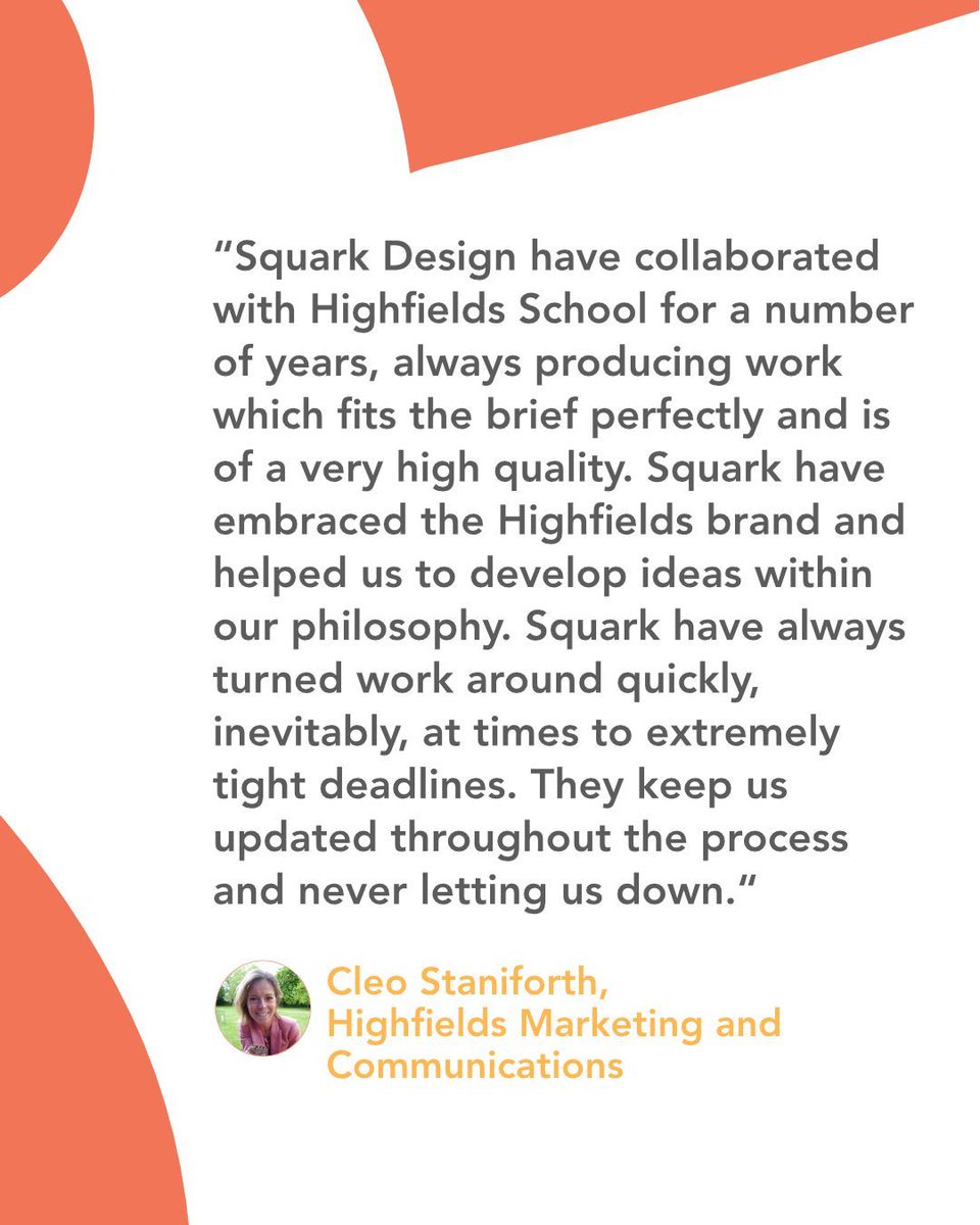 🎓Highfields School worked with us as their #VisualBrandingPartner - supporting multiple projects with fast turnaround, clear communication and consistent quality.
When deadlines are tight, having a trusted #BrandingPartner makes all the difference. 
#EducationBranding