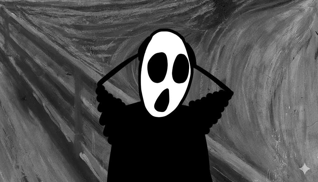 When the resonance cascade hits again and you realize HR still expects you at 9 

art ref, The Scream.

<a href="/MrFreeman0/">Mr. Freeman</a> <a href="/0ogeth/">MaGic</a>