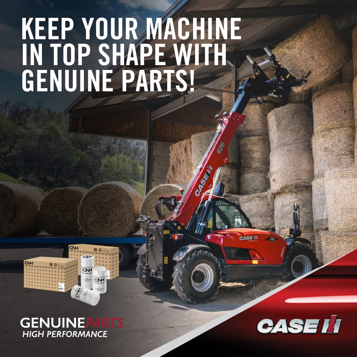 Farmstar_Ltd's tweet image. 🔴Case IH Genuine Parts help keep your machine in top shape! So why wait? Find your parts online now!🔴

mycnhstore.com/gb/en/caseih?s…

#CaseIH #GenuineParts