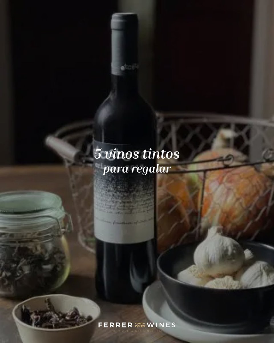 FerrerWines's tweet photo. 🎁 Regalar vino es regalar emociones.
Un gesto elegante y atemporal que refleja buen gusto y aprecio sincero.

🔗https://t.co/YIvvfzTx8Z

#VinoEspañol #WineGift #SpanishWine #WineLovers #RedWine #WineTime #RegalarVino #Bodegas #WineloversSpain #WineExperience #VinoOnline https://t.co/3RNhiEbrmD