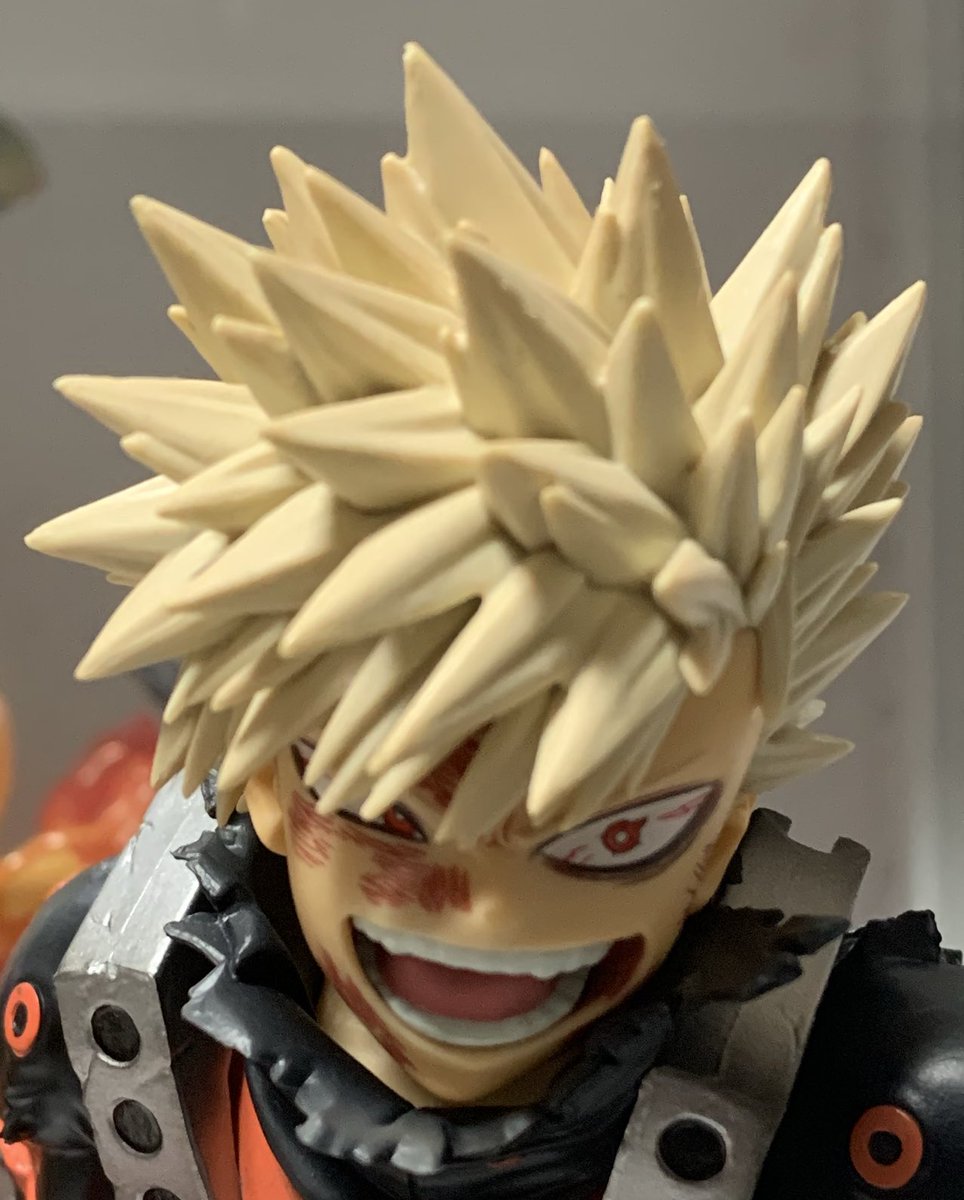 今までのかっちゃんフィギュアの中で一番ツラが好き☺️