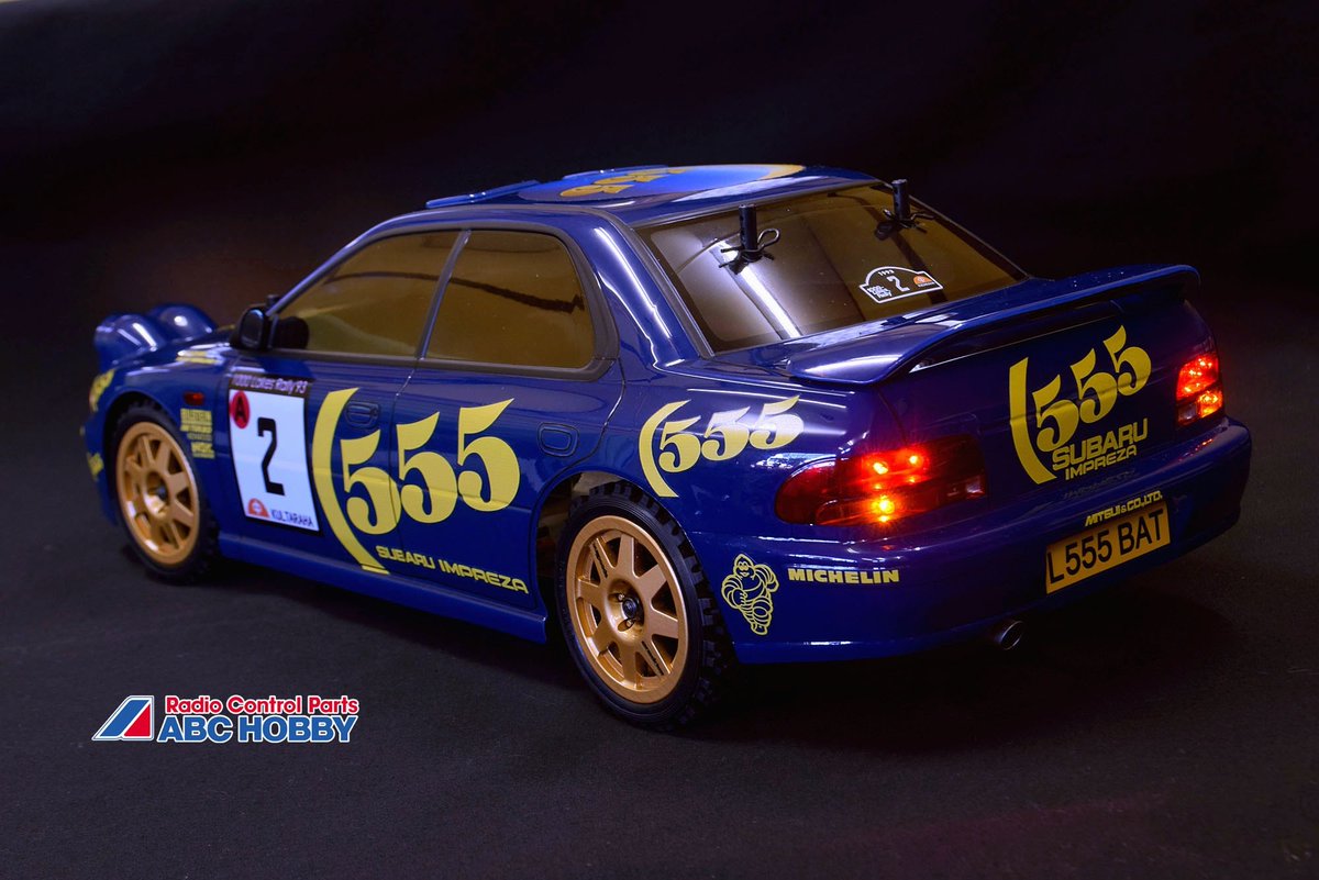 ABCホビー インプレッサ　1000 Lakes RALLY'93 ボディ ホビーラジコン ABCホビー インプレッサ 1000湖 ラリー ボディ 1000