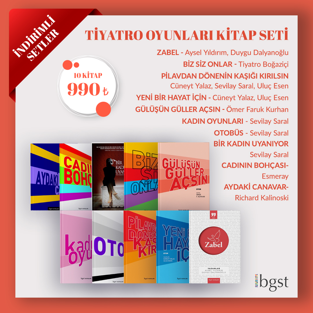 bgstYayinlari's tweet photo. Tiyatro, insanı ve toplumu anlama çabasının en kadim araçlarından biridir. Bu bu özenli derlememiz, çağdaş tiyatro yazınımızın seçkin örneklerini bir araya getirerek okuru düşündüren ve dönüştüren bir yolculuğa davet ediyor.

#tiyatro #oyunları #edebiyat #sahne #kültür #sanat https://t.co/2Pvd5sb5Zd