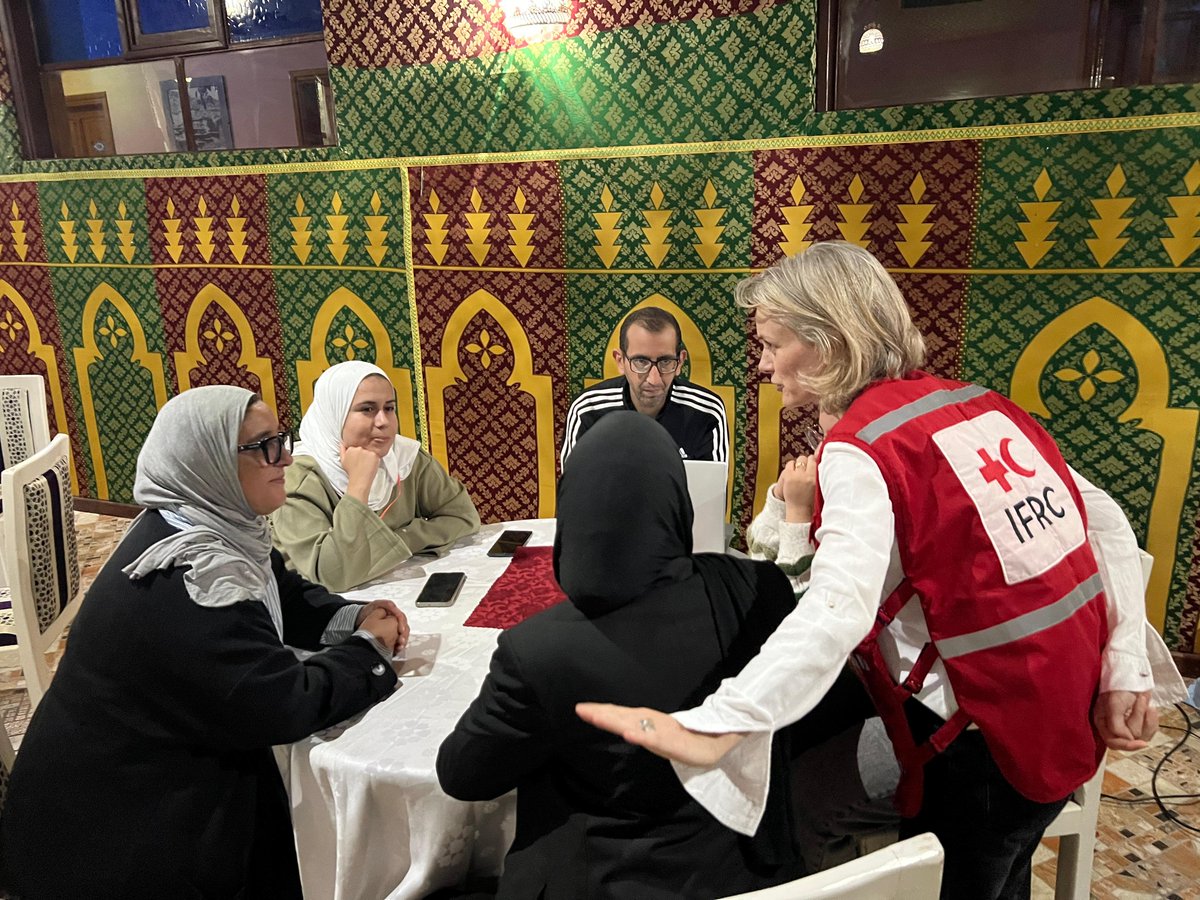 IFRC_MENA's tweet photo. From 11 to 13 November 2025, the @MaMrcs, @CroixRouge, and @ifrc held a training in Taroudant for national and provincial safeguarding committees, where 17 participants strengthened their capacity to manage sensitive complaints effectively, impartially, and confidentially.

The training focused on:
🧭 Clarifying roles and responsibilities between national and provincial levels
📘Reinforcing safeguarding standards and policies
🗂️Learning standard procedures for handling sensitive complaints
🎙️Building practical skills for interviews, survivor support, and referrals
🤝Strengthening collaboration and communication
🛡️Improving communication with communities while ensuring confidentiality and trust

A heartfelt thank you to everyone who contributed their expertise and support to this training.