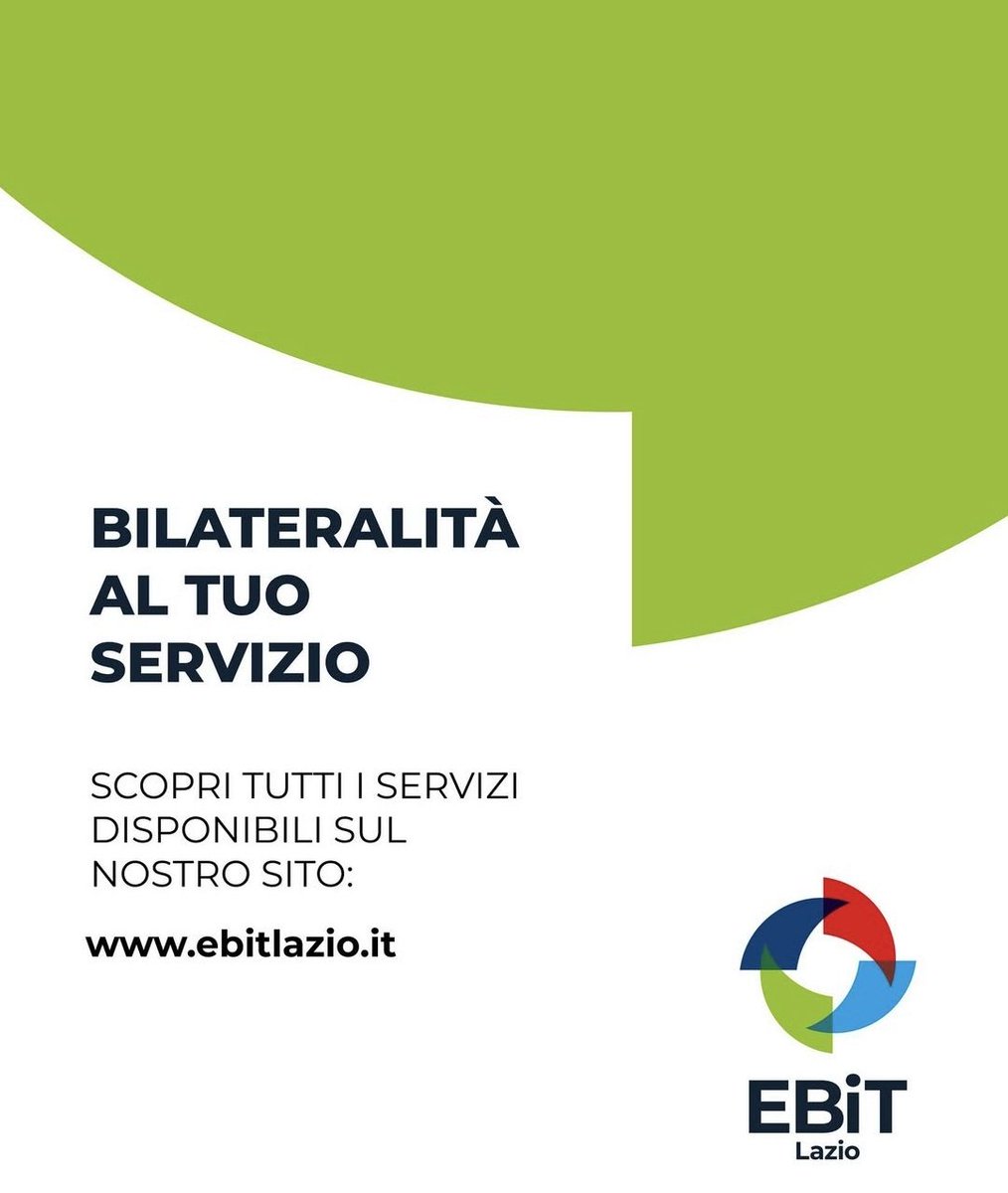 🎯 Per il 2026 abbiamo deciso di dedicare ben 1 milione e 480mila euro al welfare, con un aumento del 12% rispetto al 2025. 

✌🏼 A disposizione degli iscritti ci sono tantissimi rimborsi: trasporto pubblico, libri, sport, malattia... 

 🖥️ Scoprili qui: ebitlazio.it/welfare-territ…