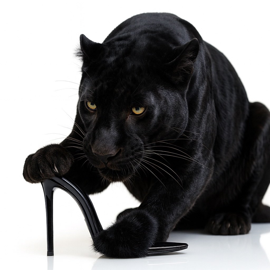 KandeeOfficial's tweet photo. Dangerously well-heeled.
Luxury has a wild side. 🖤 
https://t.co/zcRHtkDubn 
#LuxuryHeels #HighHeelAddict #FashionWithAnEdge
#WildLuxury #FelineEnergy #UntamedElegance #HeelGameStrong
 #FashionEditorial #LuxuryFashion #PowerAesthetic
#DangerouslyChic #StatementHeels https://t.co/1TWszOxr4S