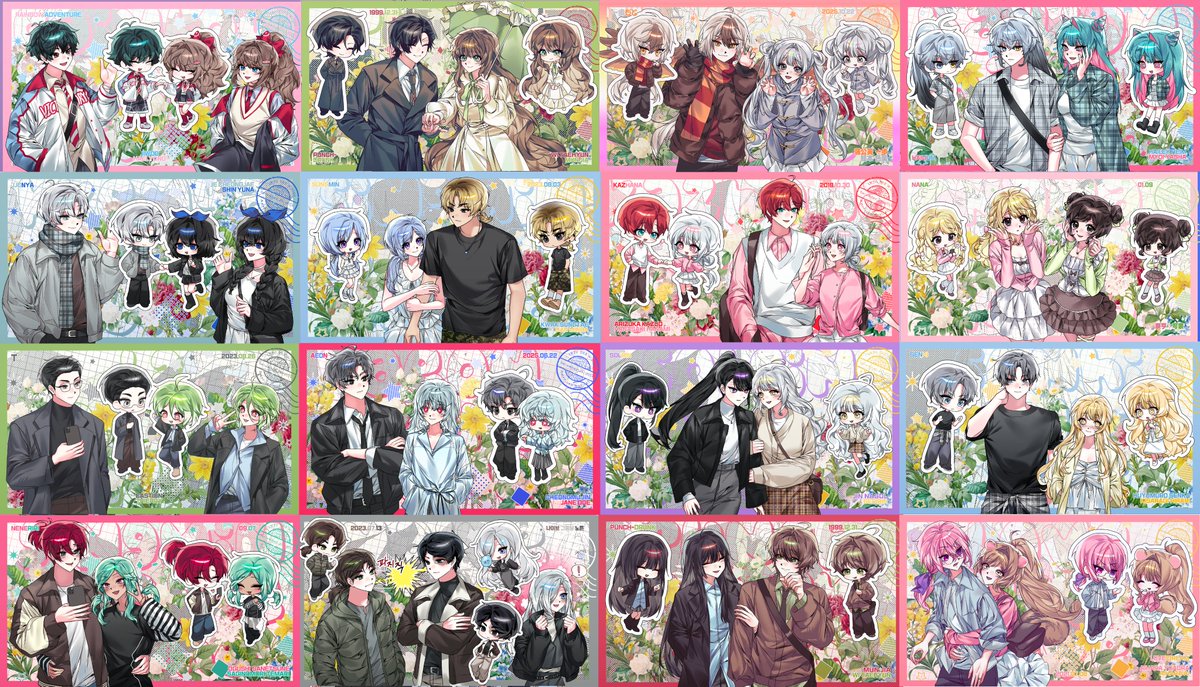 [RT💙] 
목표 금액 당첨 시 RT추첨 한 분에게 1페어 작업해드립니다!  
연말이라 소소하게 슬롯 한 번 열어봅니다!
캐릭터들을 데이트에 보내봅시다.📷
notion.so/21cfa21fca5b80…